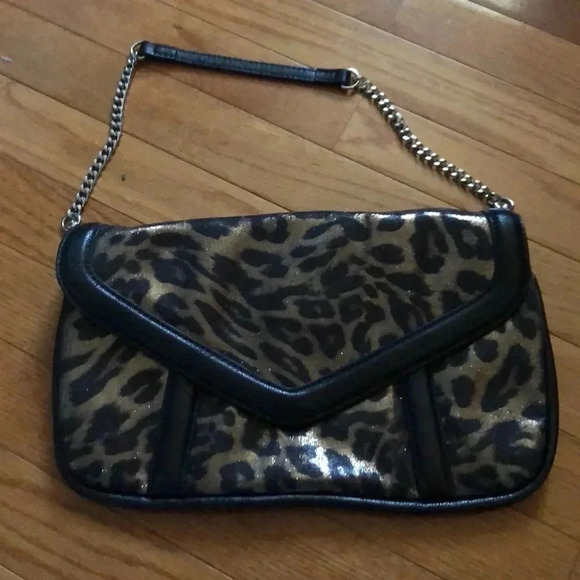 𝅺ninewest‎ abstract leopard bag - Picture 1 of 6